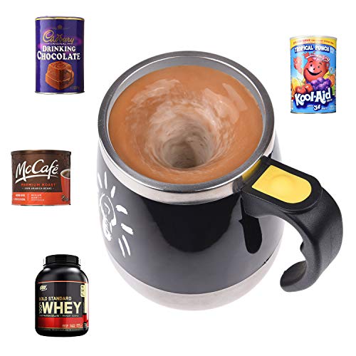 Automatic Self-Stirring Coffee Mug - Stainless Steel - 400ml