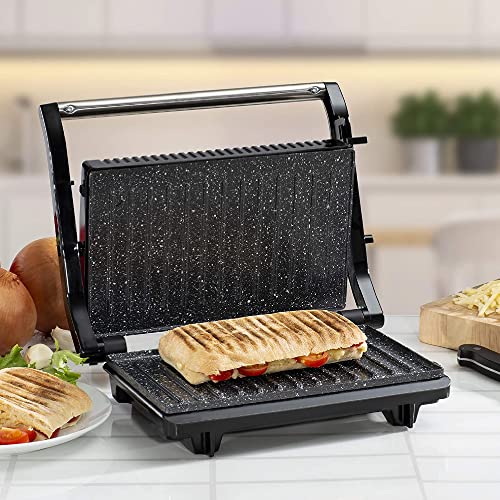 Daewoo Mini Panini Press & Grill: Create Delicious Sandwiches