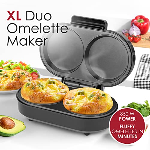 Salter EK4213S XL Omelette Maker – Non-Stick Dual Cooking
