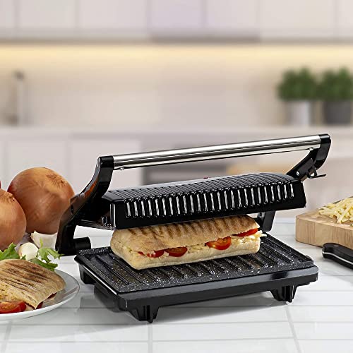 Daewoo Mini Panini Press & Grill: Create Delicious Sandwiches