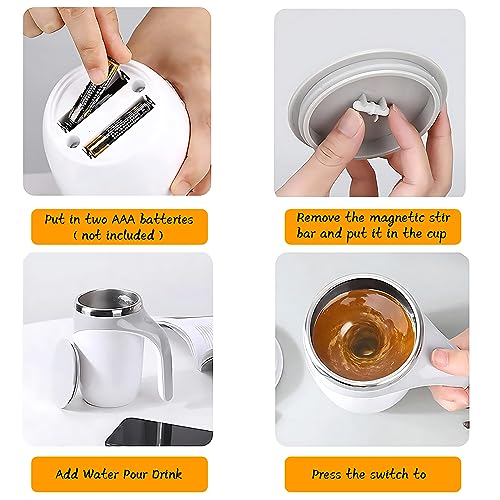 FOXNSK Self Stirring Mug (Brown)