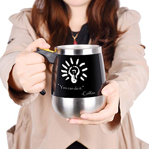 Automatic Self-Stirring Coffee Mug - Stainless Steel - 400ml