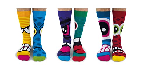 Men's Stress Heads Oddsocks - Set of 6