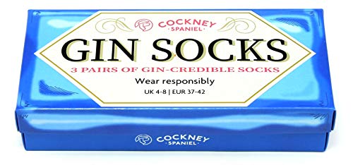 Cockney Spaniel Women's Gin Sock - Multi