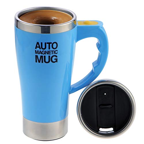 TsunNee 450ML Self Stirring Coffee Mug, Stainless Steel