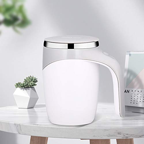 Self Stirring Coffee Mug - Hot Drink Mixer, 12.8oz