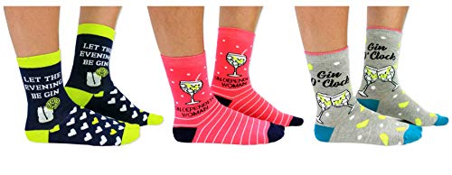 Cockney Spaniel Women's Gin Sock - Multi