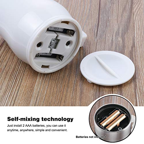 SHEENO Self-Stirring Magnetic Coffee Mug, 400ML (White)