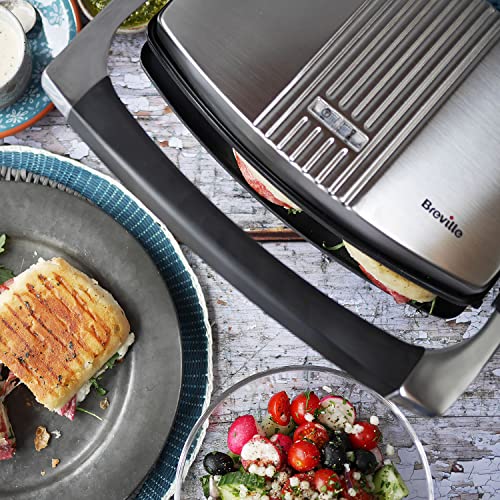 Breville 3-Slice Panini Press | Non-stick Plates