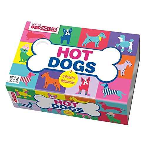 United Oddsocks - Hot Dogs - Ladies 4-8 / 37-42