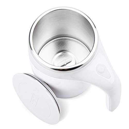 Self Stirring Coffee Mug - Hot Drink Mixer, 12.8oz