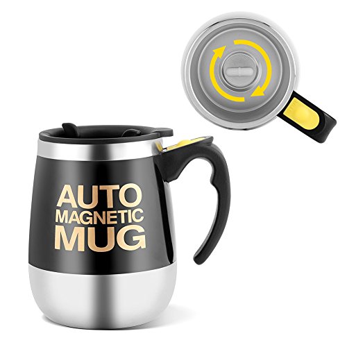 Fdit Self Mixing Cup - Magnetic Stainless Steel Mug