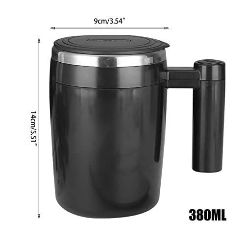 maxant Self Stirring Coffee Mug 380ml (Black)