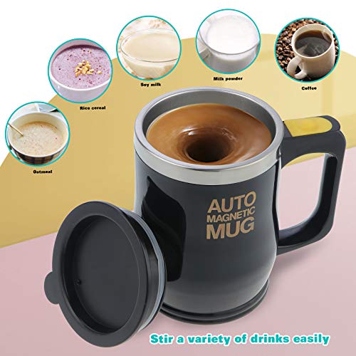 SHEENO Auto Magnetic Self-Stirring Coffee Mug - 400ml