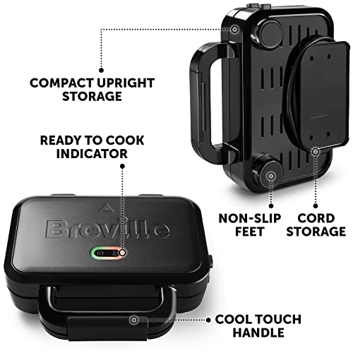 Breville Deep Fill Toastie Maker | 2 Slice Sandwich Toaster