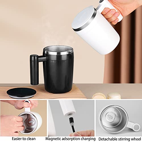 maxant Self Stirring Coffee Mug 380ml (Black)