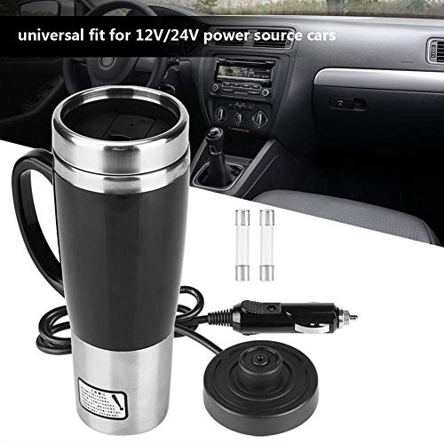 Keenso Stainless Steel Car Heating Travel Mug