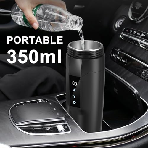 Portable Car Electric Heating Cup, 12V 80W