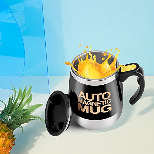 Fdit Self Mixing Cup - Magnetic Stainless Steel Mug