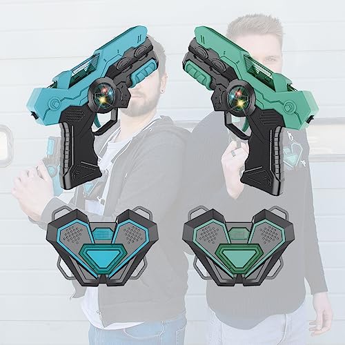RED5 Laser Tag Set - Two Player Shooter with Lights & Sounds