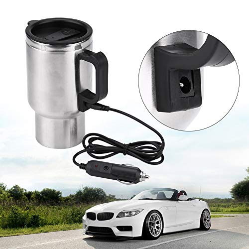 Akozon Electric Car Cup with Heating - 12V