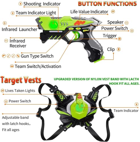 Laser Tag Game Set - Fun for All Ages