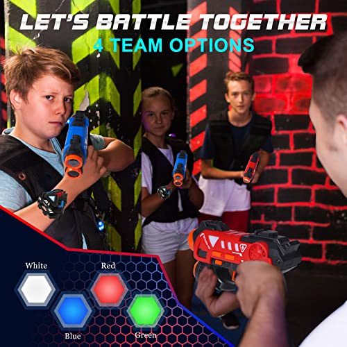 VATOS Laser Tag Guns Set, 4 Players Group Activity