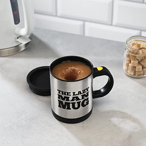 Self-Stirring Lazy Man Mug - Innovative Push Button