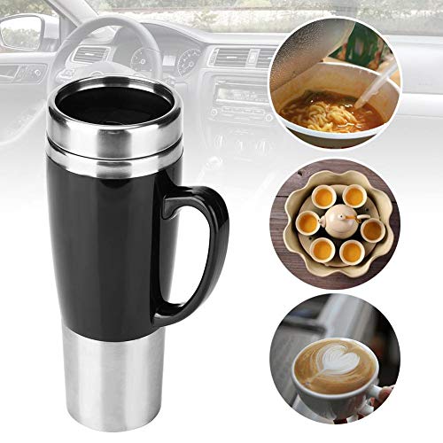 Keenso Stainless Steel Car Heating Travel Mug