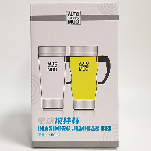 TsunNee 450ML Self Stirring Coffee Mug, Stainless Steel