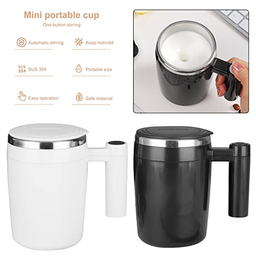 maxant Self Stirring Coffee Mug 380ml (Black)