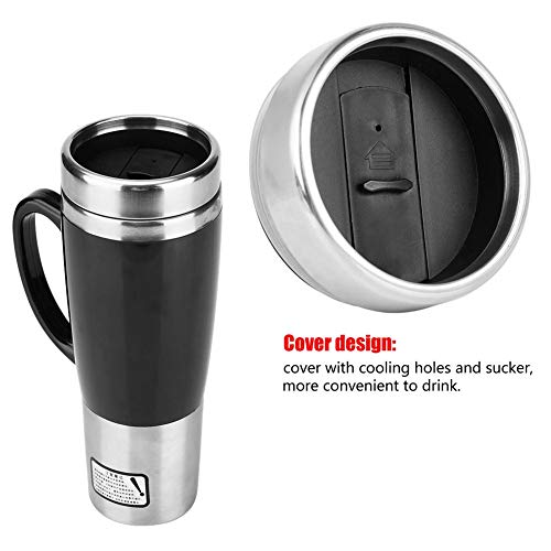 Keenso Stainless Steel Car Heating Travel Mug