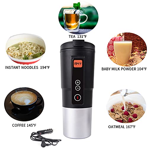 LEJIEYIN Portable Electric Coffee Travel Mug