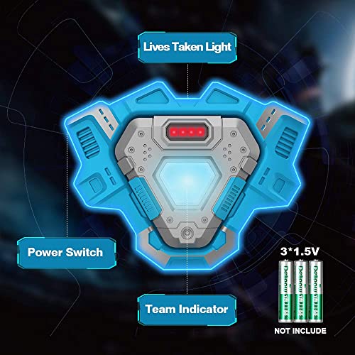 VATOS Laser Tag Gun - 4-Pack Multi Function Game