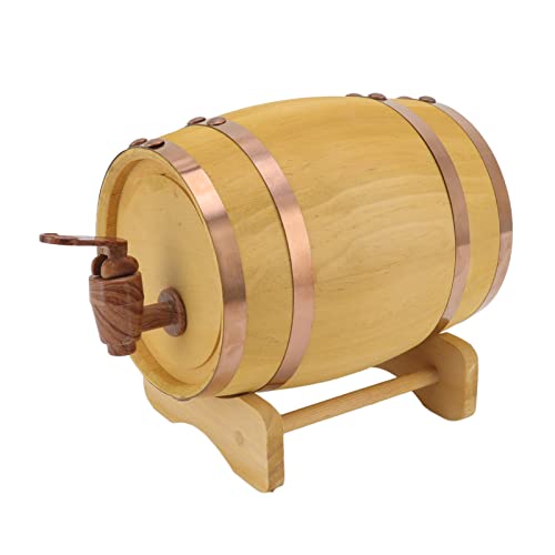 1.5L Uadme Wooden Barrel - Vintage Whiskey Wine Keg