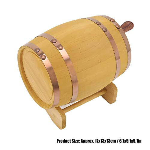 1.5L Uadme Wooden Barrel - Vintage Whiskey Wine Keg
