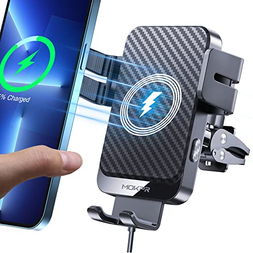MOKPR Wireless Car Phone Holder Charger