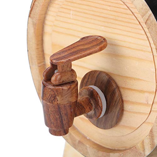 1.5L Mini Wooden Wine Barrel - Brewing & Storage