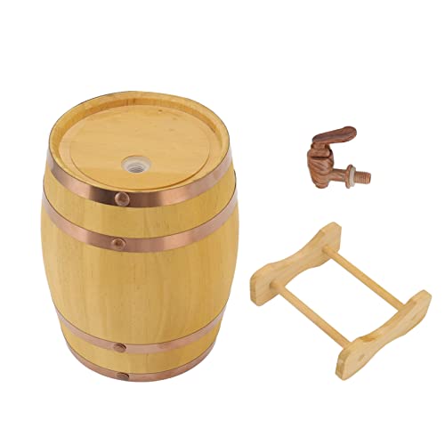 1.5L Uadme Wooden Barrel - Vintage Whiskey Wine Keg