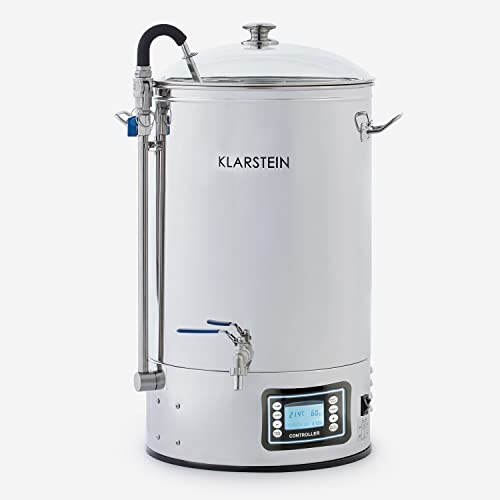 Klarstein Mash Kettle - Home Brewing Set, LCD Display