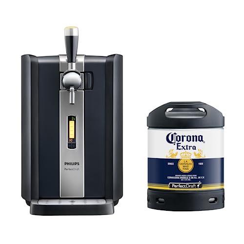 Phillips Home Beer Cooler with Corona Extra Keg