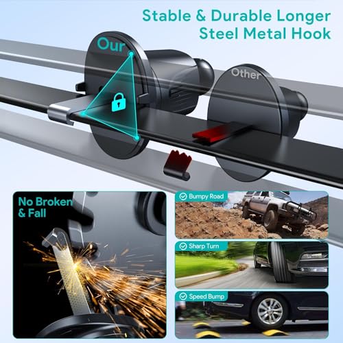 Wireless Car Phone Holder with Automatic Sensor Charger