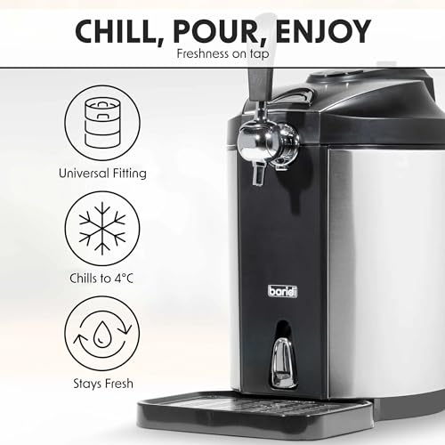 Baridi 5L Beer Tap Machine with Integrated Cooling