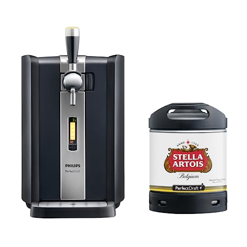 Phillips Home Beer Cooler & Stella Artois Keg