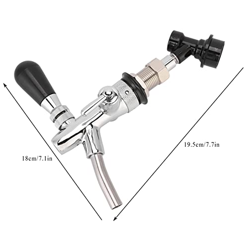 Adjustable Keg Beer Tap Faucet for Homebrewing