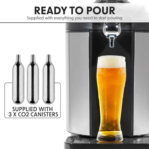 Baridi 5L Beer Tap Machine with Integrated Cooling