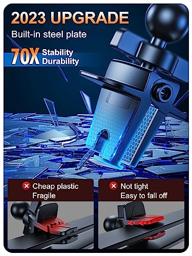 15W Car Phone Holder Wireless Charger: Qi, Automatic Clamping, Air Vent Mount