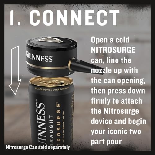 Guinness Nitrosurge Device | Perfect Pub Pour | Rugby-Ready