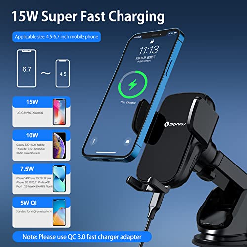 Wireless Car Charger with Fast Charging - Gadgets Store