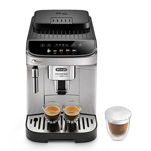 De'Longhi Magnifica Evo Coffee & Cappuccino Maker, Silver